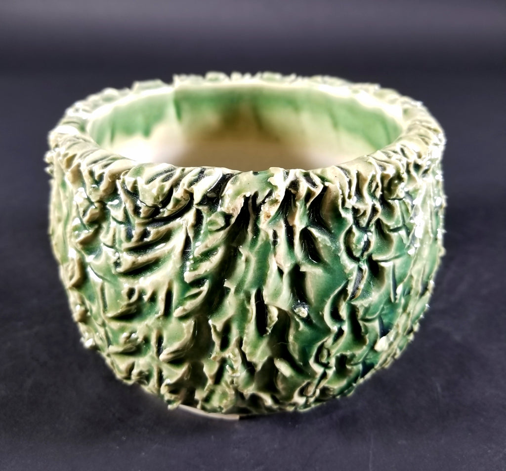Beautiful handcrafted ceramic plant pot(F)